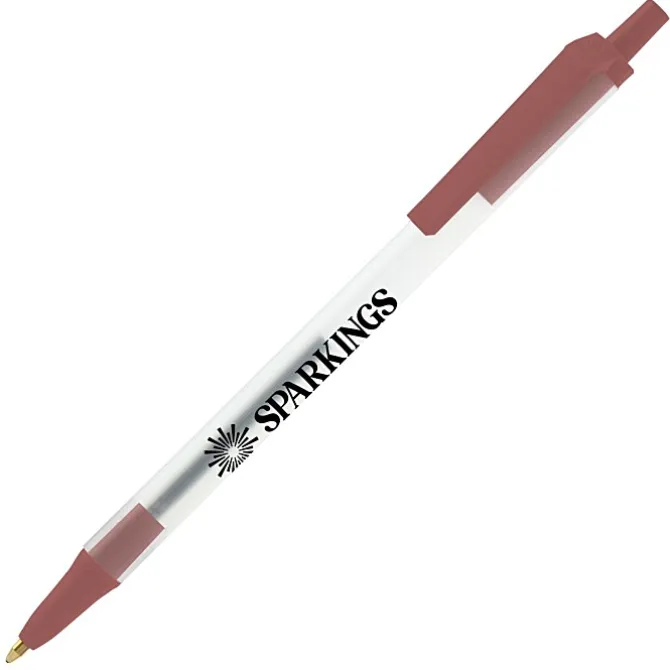 Bic Clic Stic Pen - Clear - 24 hr