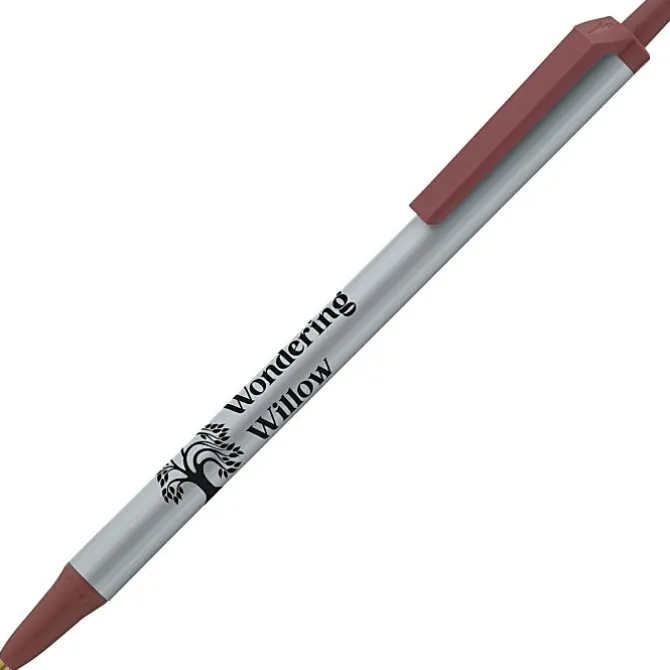 Bic Clic Stic Pen - Metallic - 24 hr