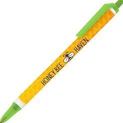 Bic Clic Stic Pen - Translucent - Full Color