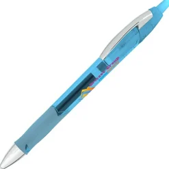 Bic Ferocity Clic Gel Pen - Translucent - Full Color