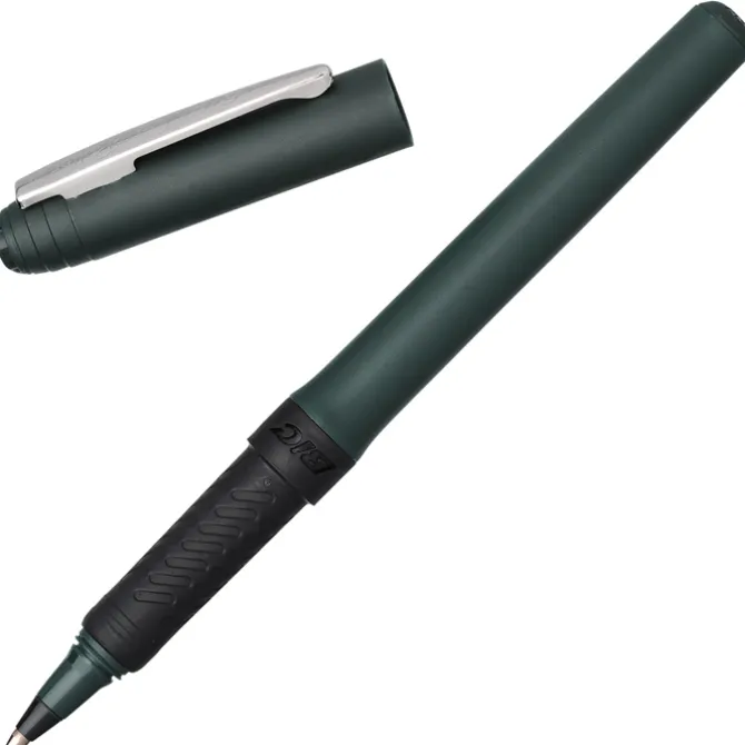 Bic Grip Rollerball Pen - Nickel Clip