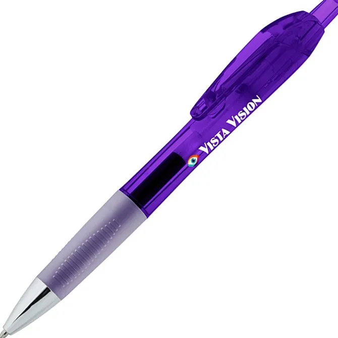 Bic Intensity Clic Gel Pen - Translucent- Full Color