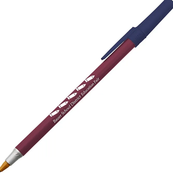 Bic Round Stic Pen - Metallic
