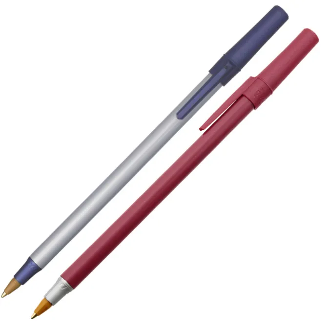 Bic Round Stic Pen - Metallic