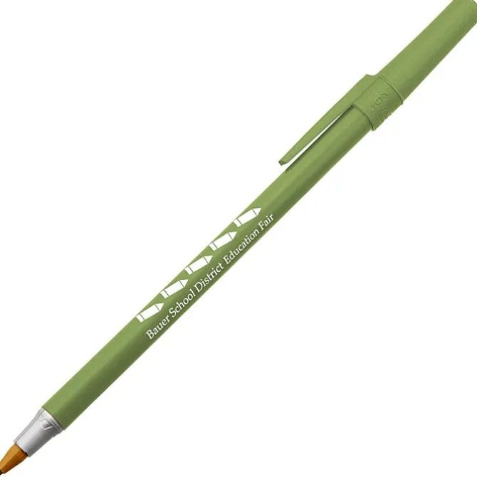 Bic Round Stic Pen - Metallic