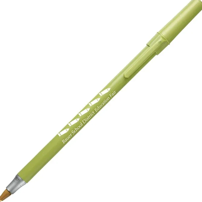 Bic Round Stic Pen - Metallic