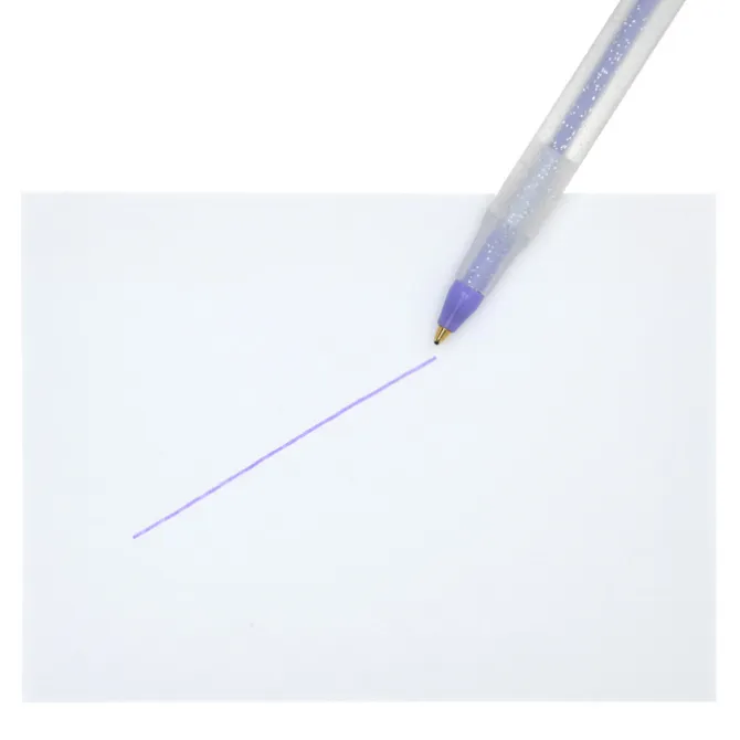 Bic Round Stic Pen- Sparkle