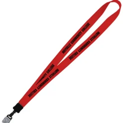 Big Lanyard - 7/8 inches - 36 inches - Large Metal Bulldog Clip