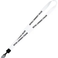 Big Lanyard - 7/8 inches - 32 inches - Large Metal Bulldog Clip