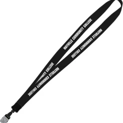 Big Lanyard - 7/8 inches - 34 inches - Large Metal Bulldog Clip - 24 hr