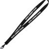 Big Lanyard - 7/8 inches - 36 inches - Large Metal Bulldog Clip - 24 hr