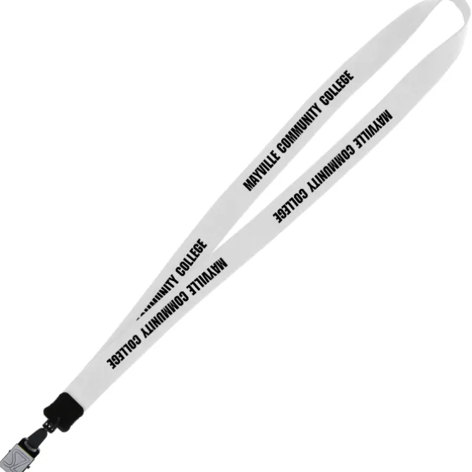 Big Lanyard - 7/8 inches - 36 inches - Large Metal Bulldog Clip - 24 hr