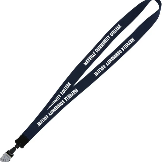 Big Lanyard - 7/8 inches - 36 inches - Large Metal Bulldog Clip - 24 hr