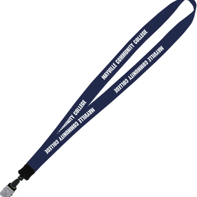 Big Lanyard - 7/8 inches - 36 inches - Large Metal Bulldog Clip - 24 hr