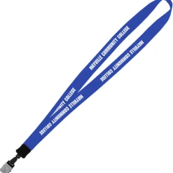 Big Lanyard - 7/8 inches - 36 inches - Large Metal Bulldog Clip - 24 hr