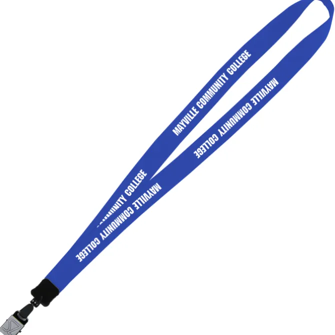 Big Lanyard - 7/8 inches - 36 inches - Large Metal Bulldog Clip - 24 hr