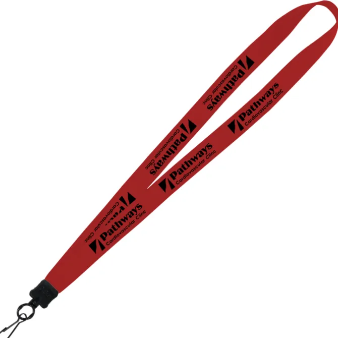 Big Lanyard - 7/8 inches - 34 inches - Metal Swivel Snap Hook - 24 hr