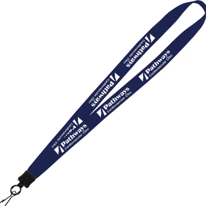 Big Lanyard - 7/8 inches - 34 inches - Metal Swivel Snap Hook - 24 hr