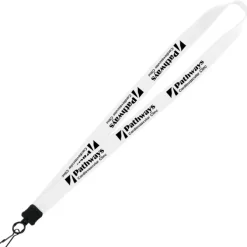 Big Lanyard - 7/8 inches - 32 inches - Metal Swivel Snap Hook - 24 hr
