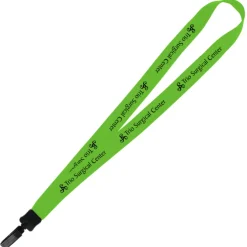 Big Lanyard - 7/8 inches - 32 inches - Plastic Bulldog Clip