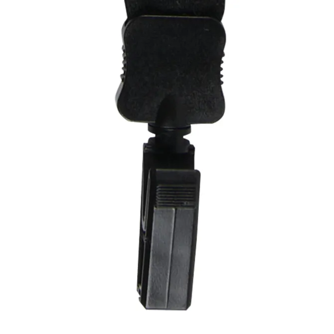 Big Lanyard - 7/8 inches - 32 inches - Plastic Bulldog Clip