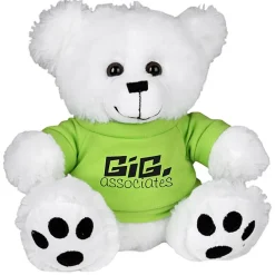 Big Paw Bear - White - 24 hr