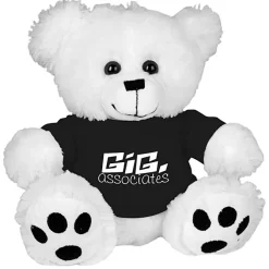 Big Paw Bear - White - 24 hr