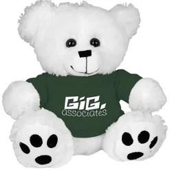 Big Paw Bear - White - 24 hr