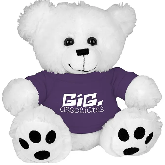 Big Paw Bear - White - 24 hr