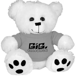 Big Paw Bear - White - 24 hr