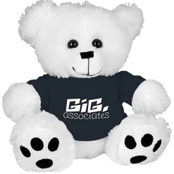 Big Paw Bear - White - 24 hr