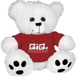Big Paw Bear - White - 24 hr