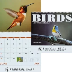 Birds of North America Calendar - Spiral