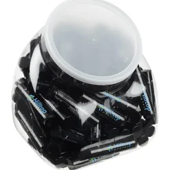 Black Tube Lip Balm Tub - 100-Pieces