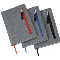 Bonny Notebook with Zippered Pocket