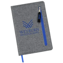 Bonny Notebook with Zippered Pocket