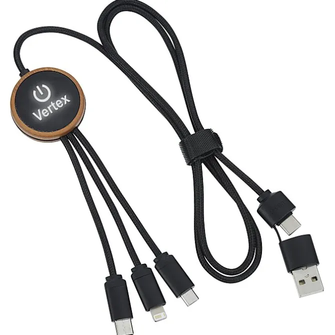 Border Light-Up Logo Charging Cable