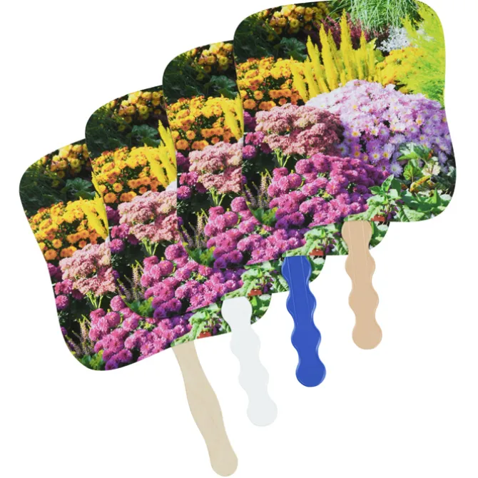 Bountiful Garden Hand Fan