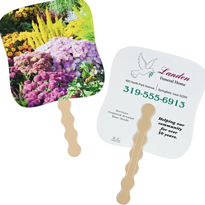 Bountiful Garden Hand Fan