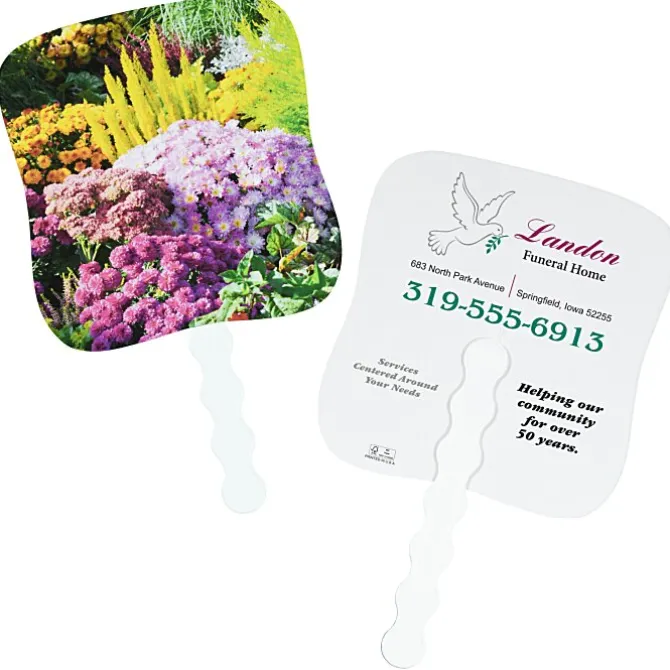 Bountiful Garden Hand Fan