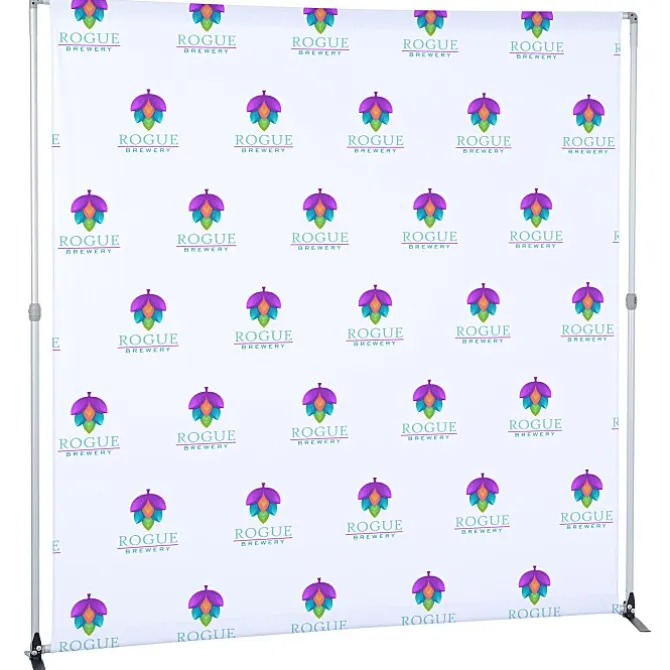Bravo Expanding Floor Display - 8' - One Sided