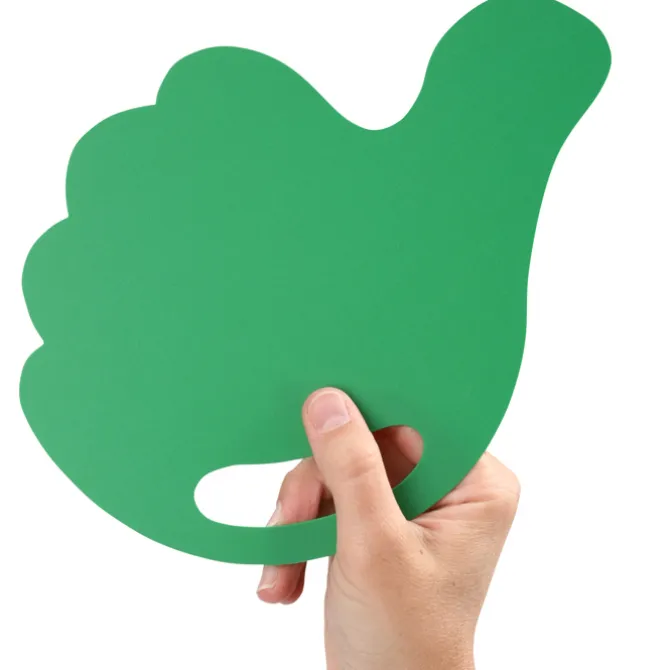 Breezin' Plastic Hand Fan - Hand - 24 hr