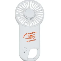 Breezy Hand Fan with Carabiner Clip