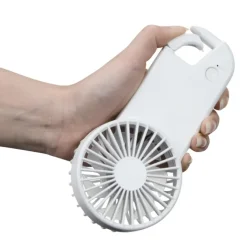 Breezy Hand Fan with Carabiner Clip