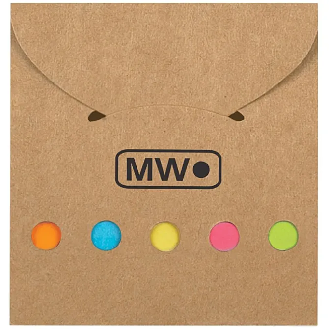 Bright Flag Set with Adhesive Notes