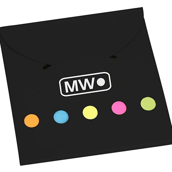 Bright Flag Set with Adhesive Notes