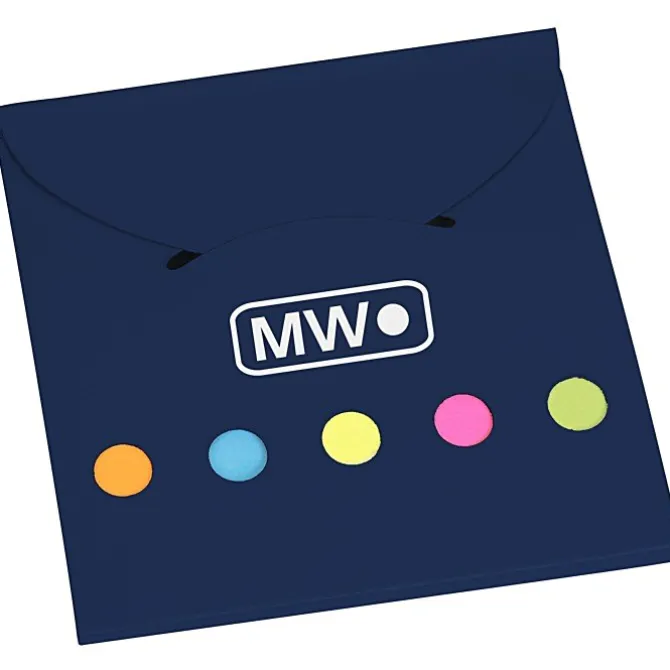Bright Flag Set with Adhesive Notes