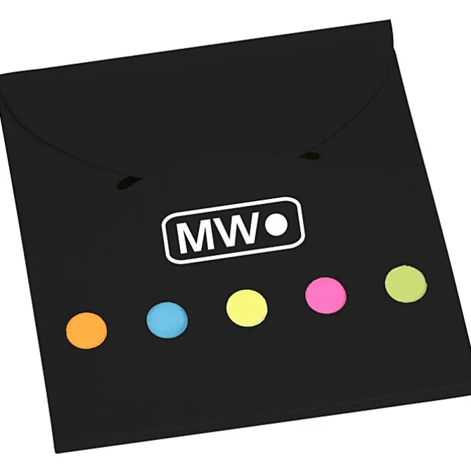 Bright Flag Set with Adhesive Notes - 24 hr