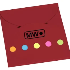 Bright Flag Set with Adhesive Notes - 24 hr