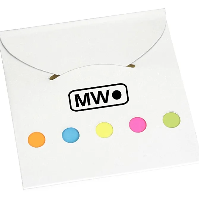 Bright Flag Set with Adhesive Notes - 24 hr